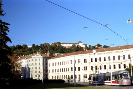Canon EOS30 - New Scan - Špilberk Castle from Mendel's Square