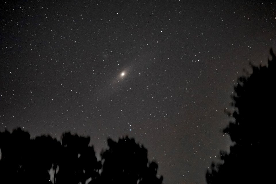 Andromeda Galaxy Rising on 7-27-19