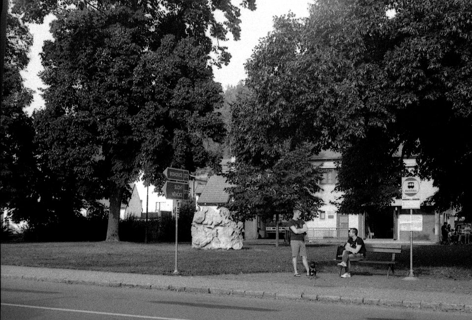 Agfa Optima 1a - Street Photos from Sloup Town 05