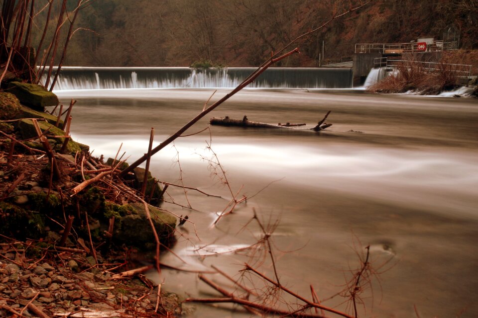 Landscape flow river
