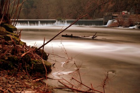Landscape flow river photo