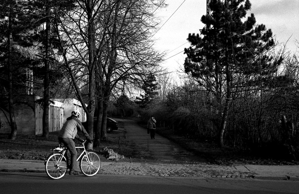 Kiev 4 + Jupiter-8 - Cyclist