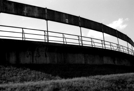 Canon EOS 30 with Canon EF 50mm f/1,8 II - Abandoned Soccer Stadium in Brno 02