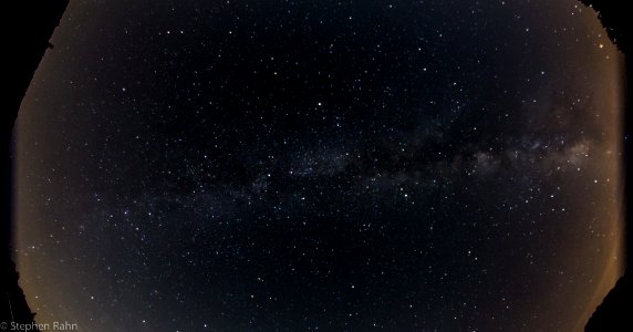 Milky Way Fisheye View