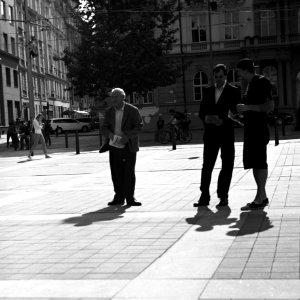 Pentacon Six + MC Biometar 2,8/120 - At Pre-Election Raly of Czech Communist Party 06