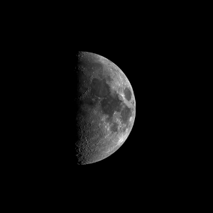 First Quarter Moon on 12-15-18