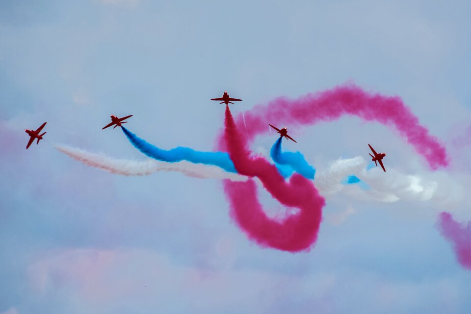 Aircraft silverstone stunt