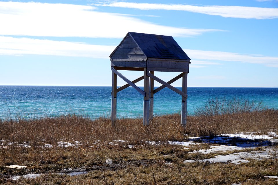 Wood structure near Pickering, Ontario