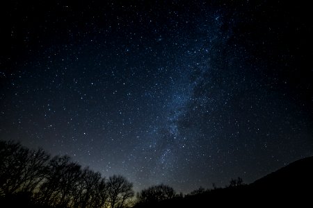 Milky Way at Brasstown Bald photo