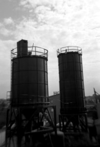 Holga 120FN - Two Towers
