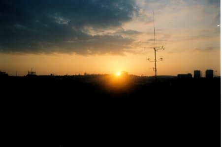 Agfa Billy Record 7.7 - Sunset