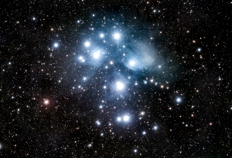 The Pleiades Star Cluster