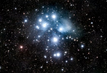The Pleiades Star Cluster photo