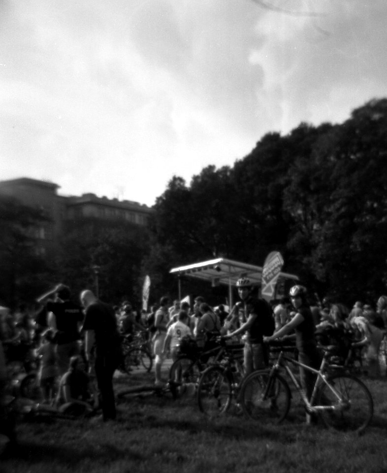 Holga 120FN - Bicycle Festival 1