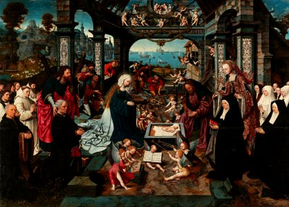 The Adoration of the Christ Child