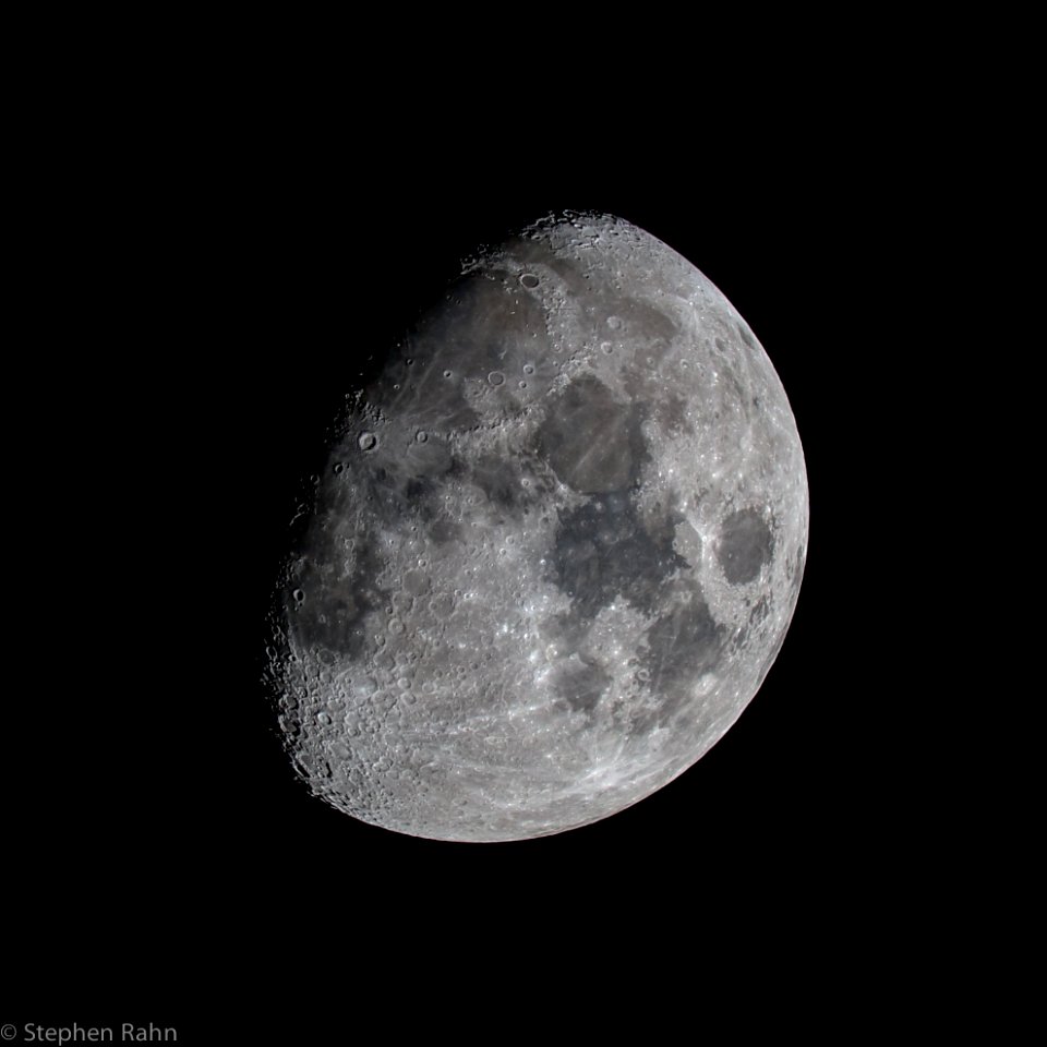 Waxing Gibbous Moon