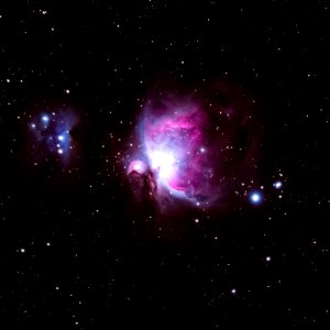 M42 - Orion Nebula and M43 - The Running Man Nebula photo