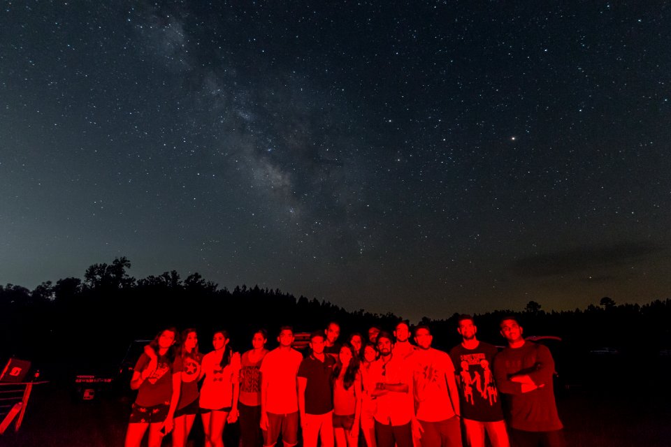 Enjoying the Milky Way