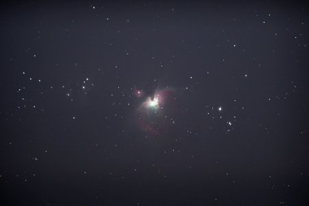 Orion Nebula Hyperstar no processing photo