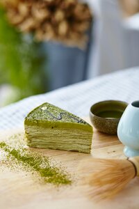 Dessert matcha greentea