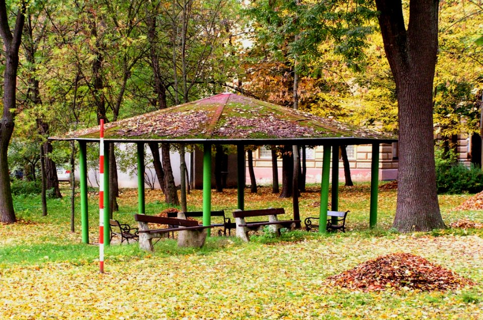 Gazebo in Psychiatric Hospital Brno-Černovice
