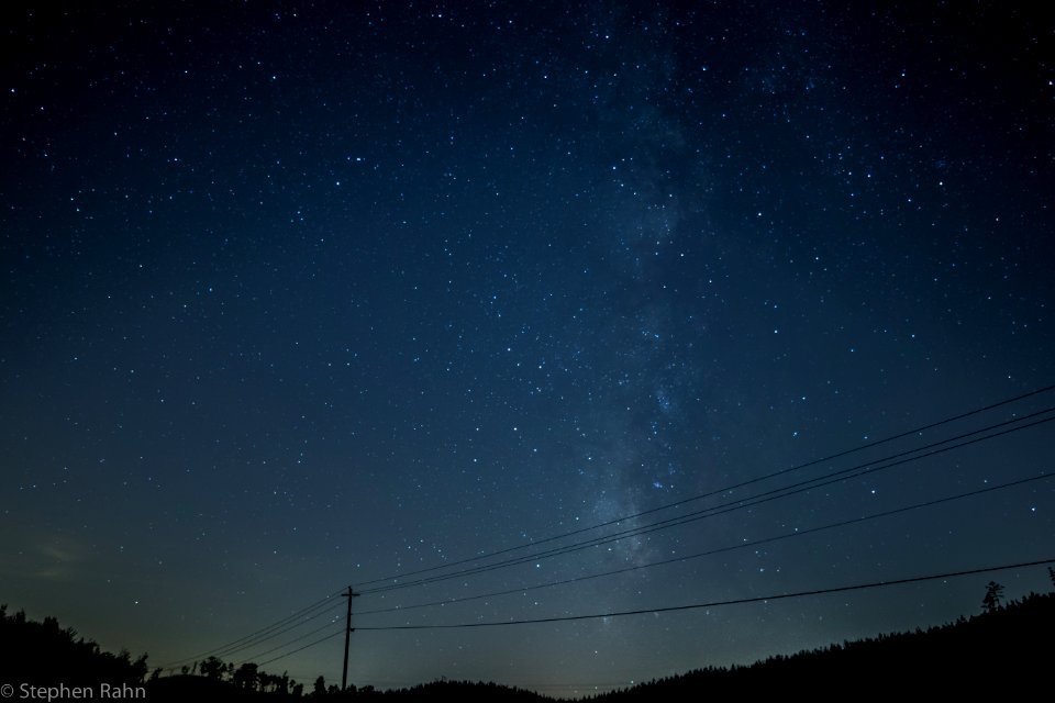 Milky Way over North Georgia