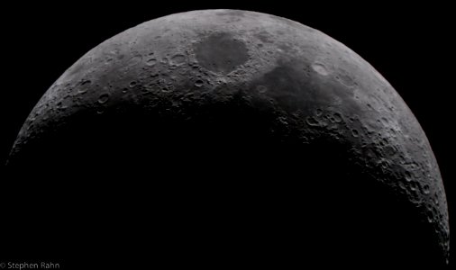 Waxing Crescent Moon photo