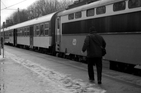Ricoh TLS 401 with Helios 44-2 - At Train Stop Brno-Lesná 2