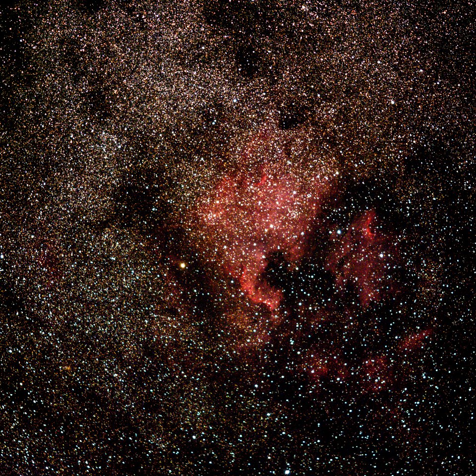 North America Nebula - Modified T3i Version