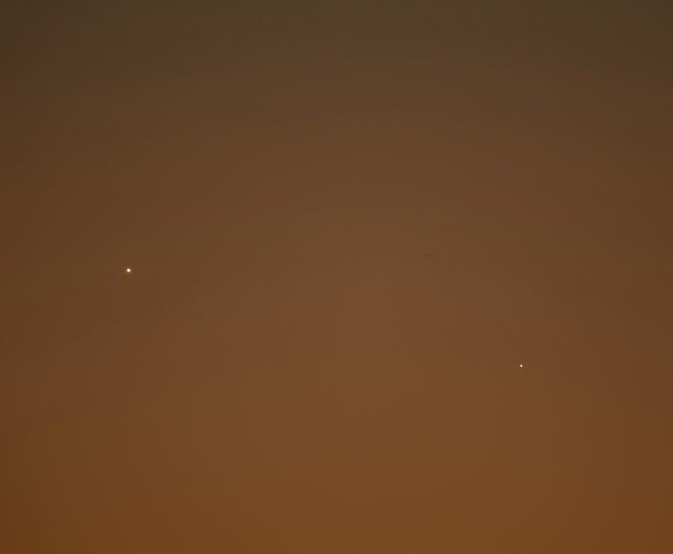 Venus and Mercury on 3-3-18