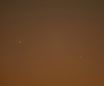 Venus and Mercury on 3-3-18