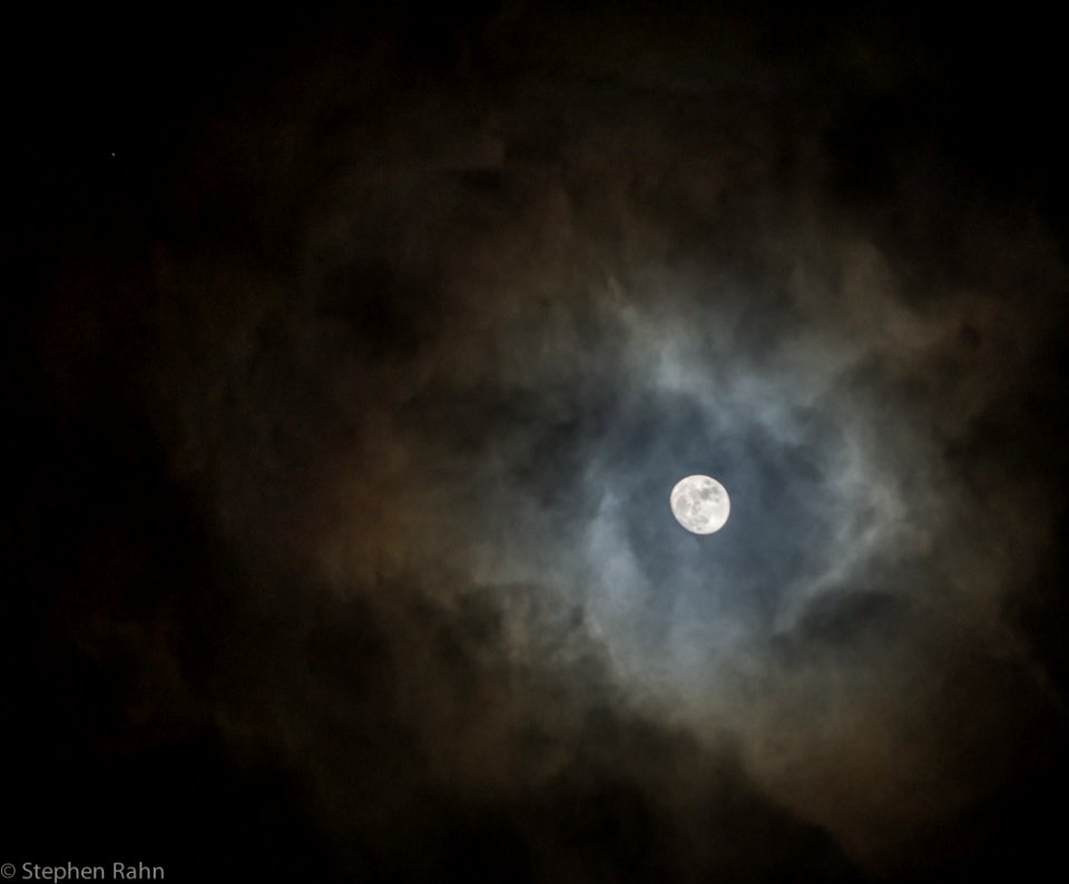 Jupiter and the Moon