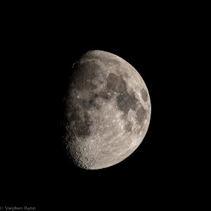 Waxing Gibbous - 76% Full
