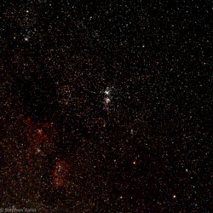 Double Cluster with Heart and Soul Nebulae photo