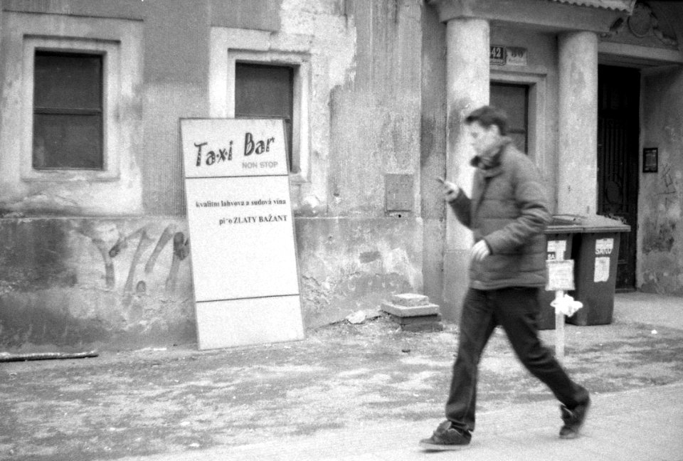 Praktica BC1 - Man with a Phone