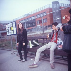 Lubitel 2 - Bus Stop in front of Bohunice Hospital 1
