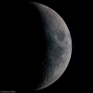 Waxing Crescent Moon photo