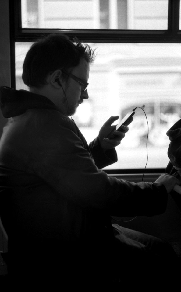 Praktica MTL 5 + Helios 44-2 2/58 - Technologically Advance Tram Travelling
