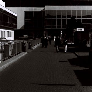Kiev 4 + Helios 103 - In front of Bohunice Hospital