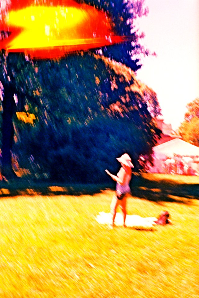 Pentacon Electra + Cross Processed Film - Impressionistiv Park Scene