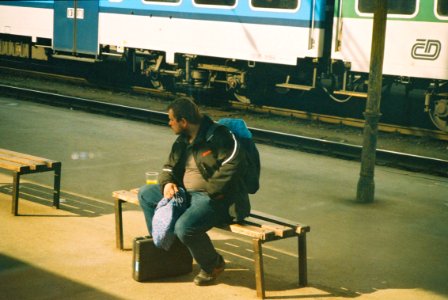 Pentax Espio 170SL - At the Main Train Station (Brno) 2