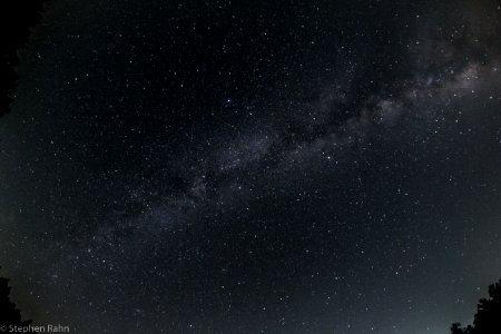 Milky Way over Georgia