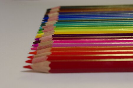Colouring pencils children colors