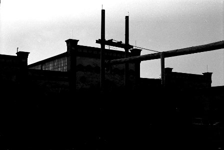Exa + Tessar 2,8/50 - Former City Slaughterhouse at Svitava River 12