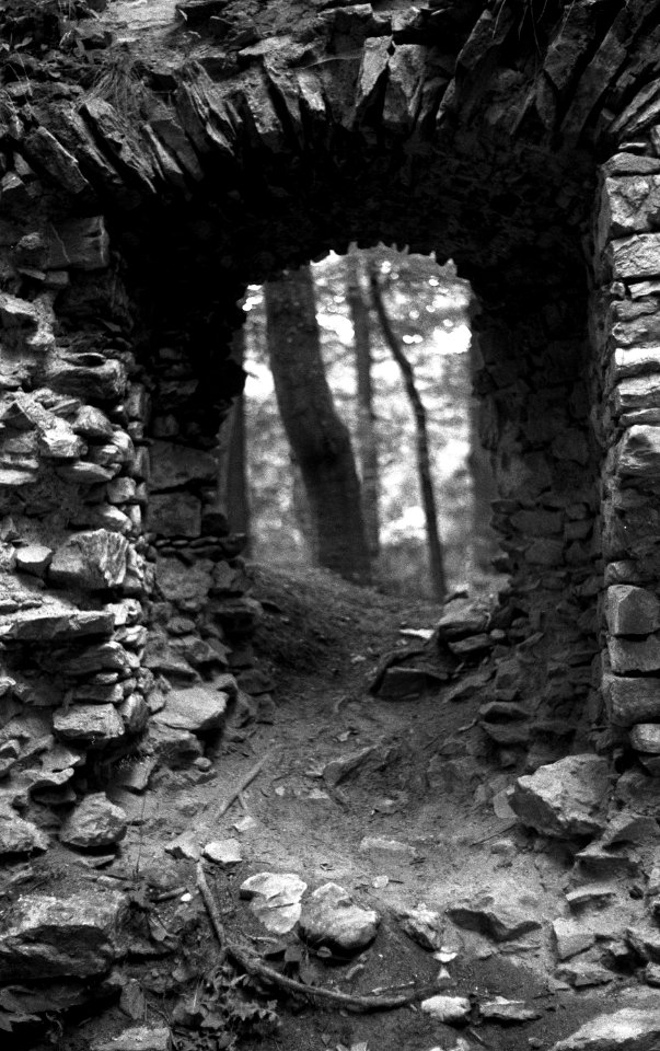 Praktica BC1 - Window of Blansek Castle