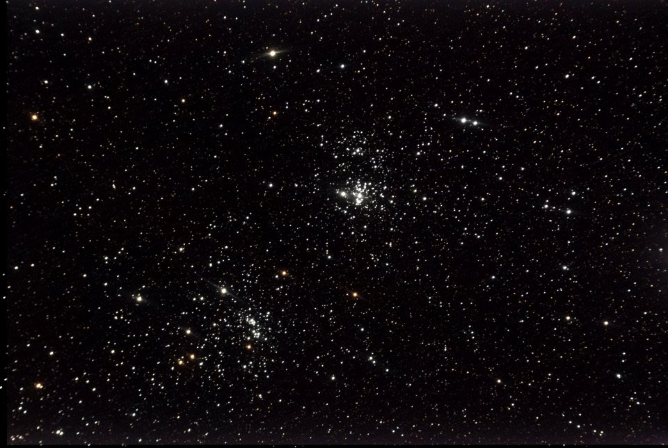 Double Cluster in Perseus