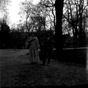 Flexaret 3a -A Bit Strange People in the Park photo