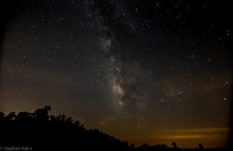 Milky Way over Georgia photo