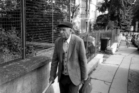 Olympus Mju II - Old Man