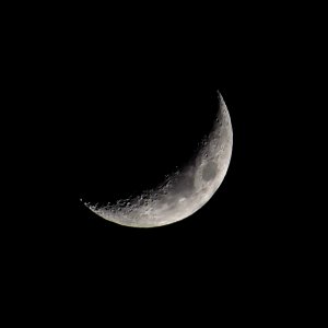 25% Full Waxing Crescent